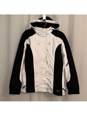 SPYDER Ladies 16 Black White Fleece Inner Removable Ski Snowmobile